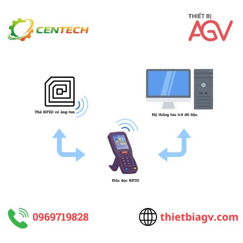 Hệ thống RFID gồm những thành phần nào Cấu trúc và cách hoạt động